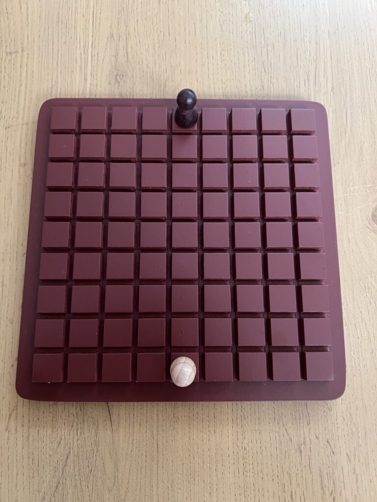 コリドール説明 コマを初期位置に置いている状態