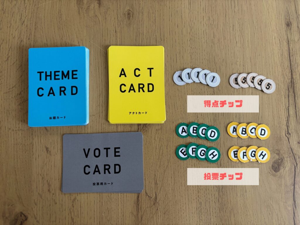 はぁって言うゲーム　使用するもの