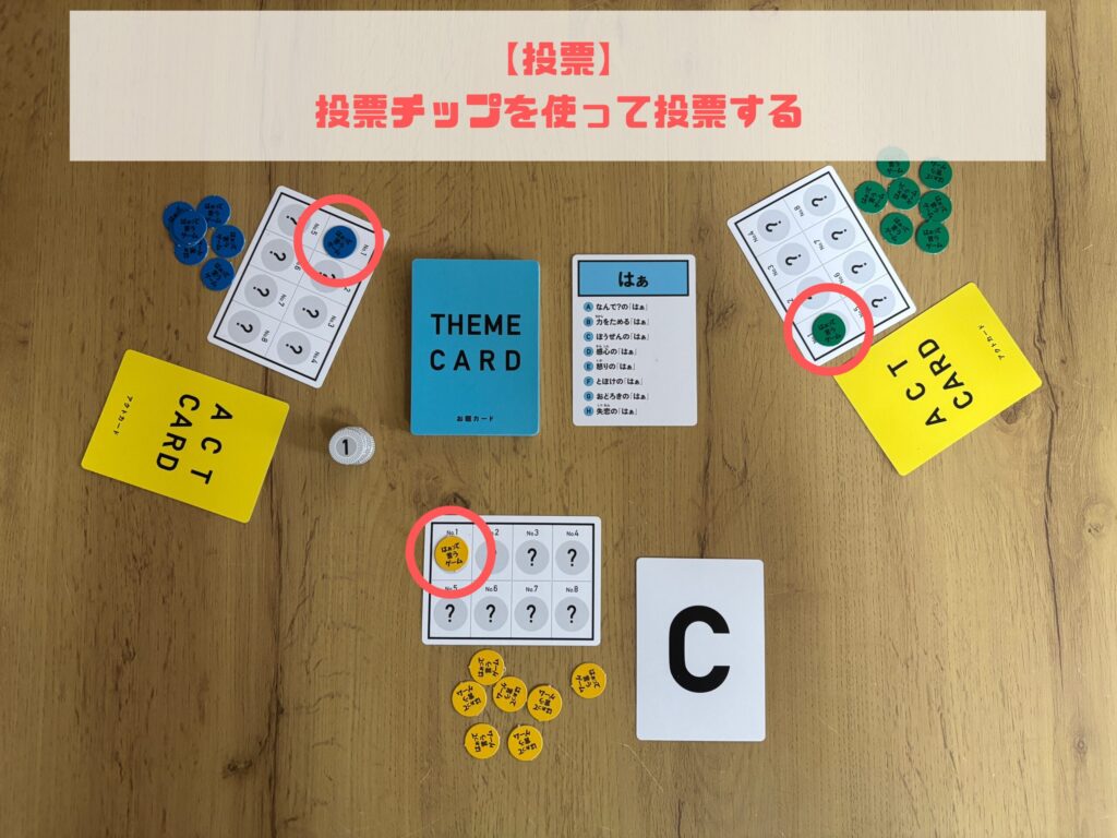 はぁって言うゲーム　遊び方　投票